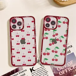 Red cherry Phone Case For Samsung A 10 20 30 70 13 21 32 72 22 51 52 53 71 73 32 4g 32 5g Fundas