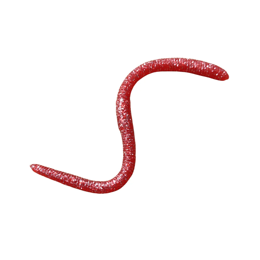 MUKUN 10PCS Weiche Angeln Lure13,5 cm Senko Wurm Neko Rig Lockt Flick Shake Erde Wurm Künstliche Köder Silikon Shad locken Für Bass – Detail 8