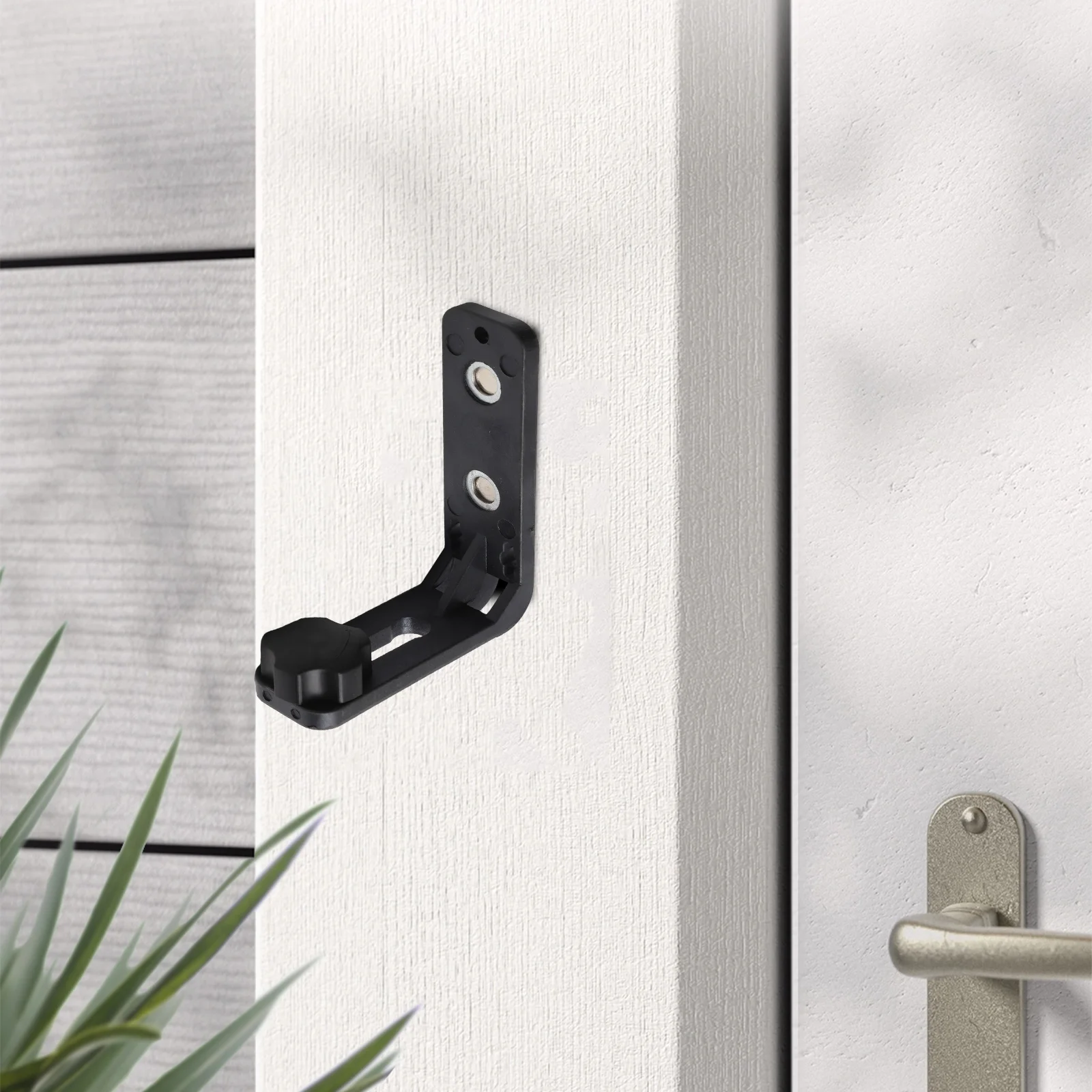 Magnetic L Bracket Wall Support for 5/8 and 1/4 Levels Adjustable Construction Bracket for Secure Fixing on Steel and Iron