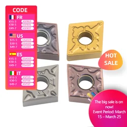 10PCS CNMG120404-TM/HA JC700 H01 YZ6020 NC3020 External Turning Tools CNMG120408 Carbide Insert Lathe Cutter Tool Turning Insert