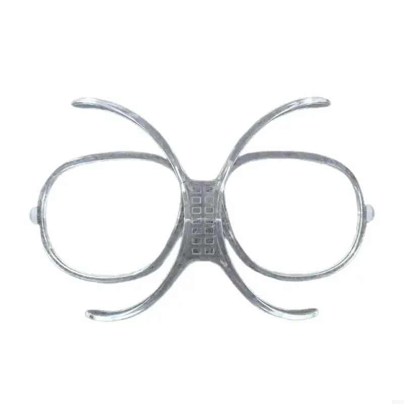 Butterfly Myopia Frame Ski Goggle Insert - PC Adjustable Prescription Lens Adapter Detachable Nearsighted Inner Frame Skiing