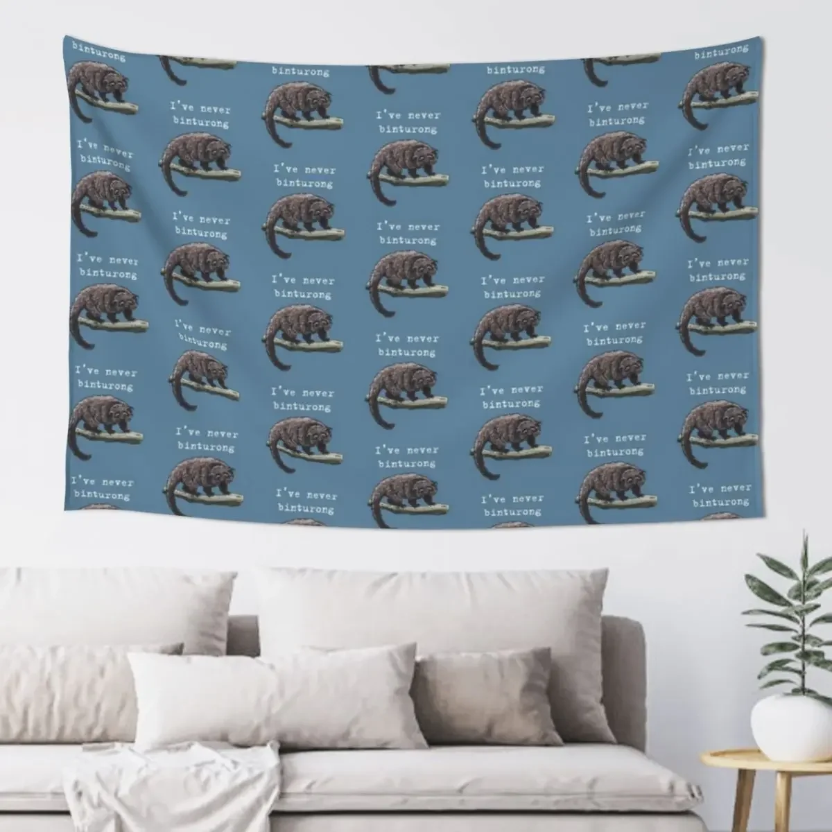 Binturong - Animal series Tapestry Bathroom Decor Living Room Decoration Room Decorations Aesthetics Anime Decor Tapestry