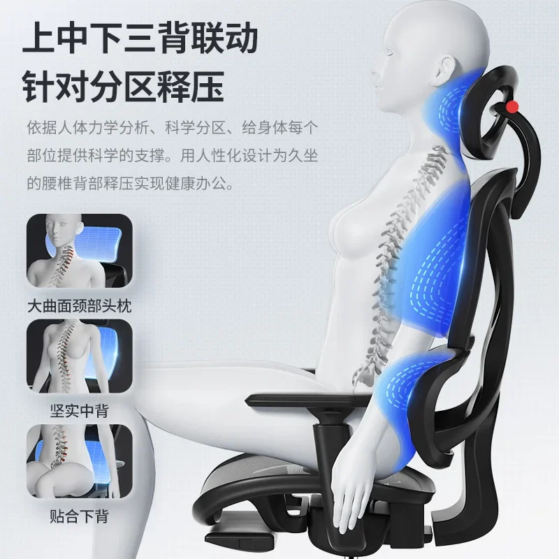 German Ergonomics Computer Chair Comfortable and Long Sitting Office Livable Boss  Backrest Esports