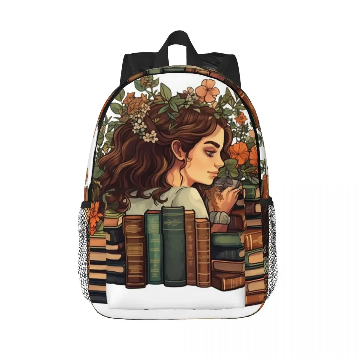 I'm Completely Lost In Books Gift For Girl Who Loves Books Backpacks Teenager Bookbag Children School Bags Rucksack Shoulder Bag