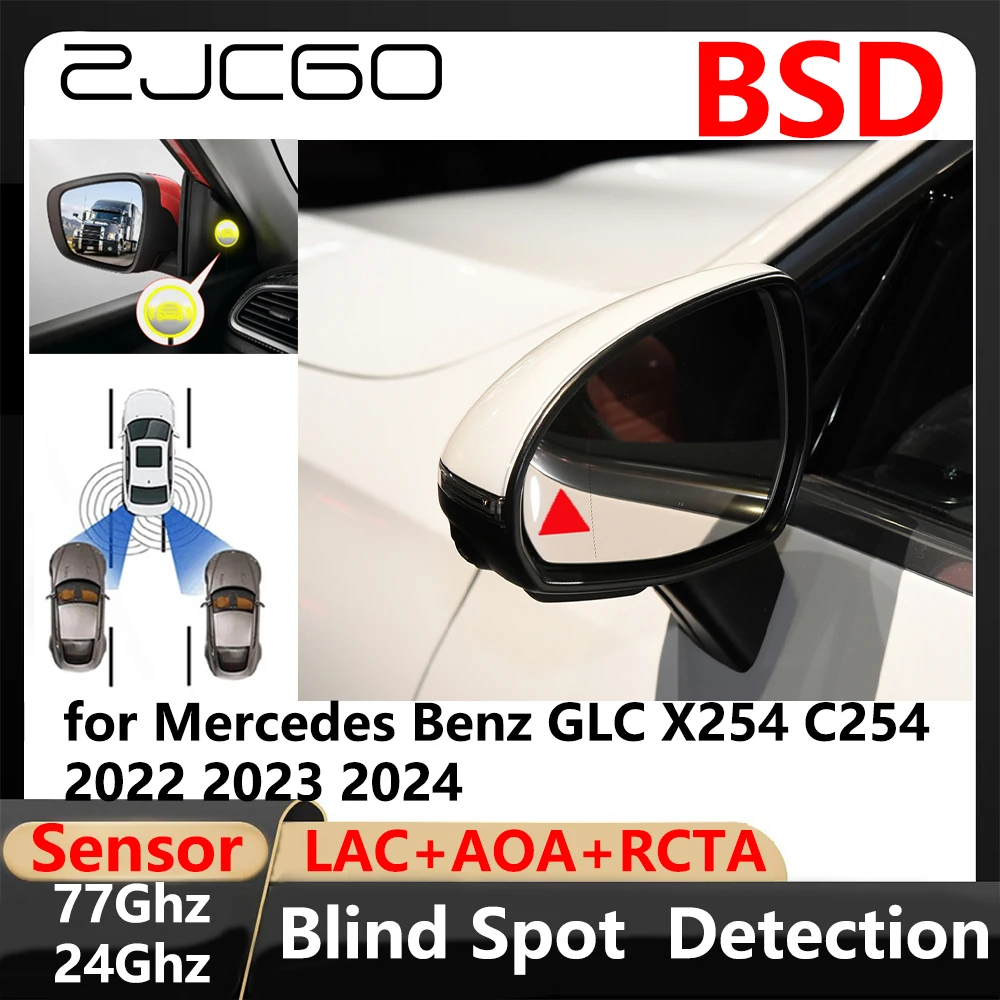 

BSD Blind Spot Detection Lane Change Assisted Parking Driving Warnin for Mercedes Benz GLC X254 C254 2022 2023 2024