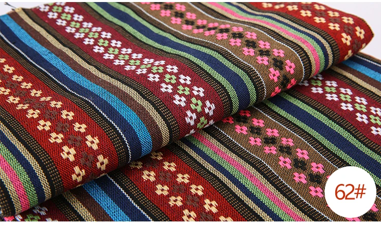 Teramila Baumwoll-Leinen-Stoff im Ethno-Stil für Hotel- und Bar-Tischdecken, Kissen, Sofabezüge, Textil-Patchwork, Vorhänge und Dekorationsmaterialien – Detail 20