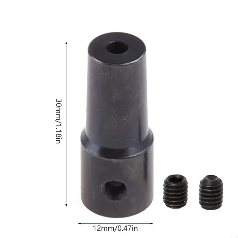U4LA 4-12mm Motor Shaft B10 Drill Clamp Chuck Coupling Coupler Connector Sleeve Screw