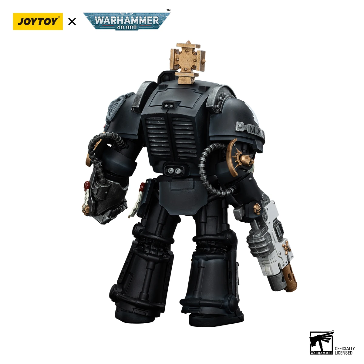 

[IN STOCK] JOYTOY Warhammer 40k 1/18 Action Figure Iron Hands Captain in Terminator Armour Anime Military Model Toys JT5116