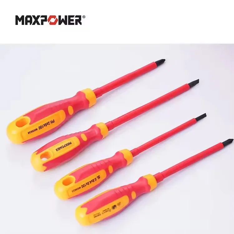 

Maxpower VDE Certified 1000V Electrician Tools 25 Piece Insulated Screwdriver Tool Set4
