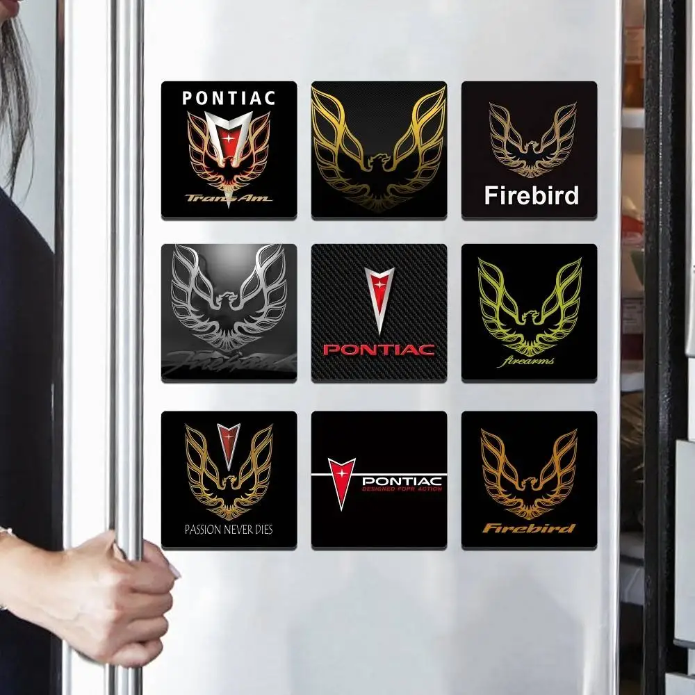 Pontiac Firebird Trans Personalisierter Kühlschrankmagnet, Foto, individuelle Geschenke, quadratisches Bild, Kühlschrank, Küche, Heimdekoration, Souvenirs