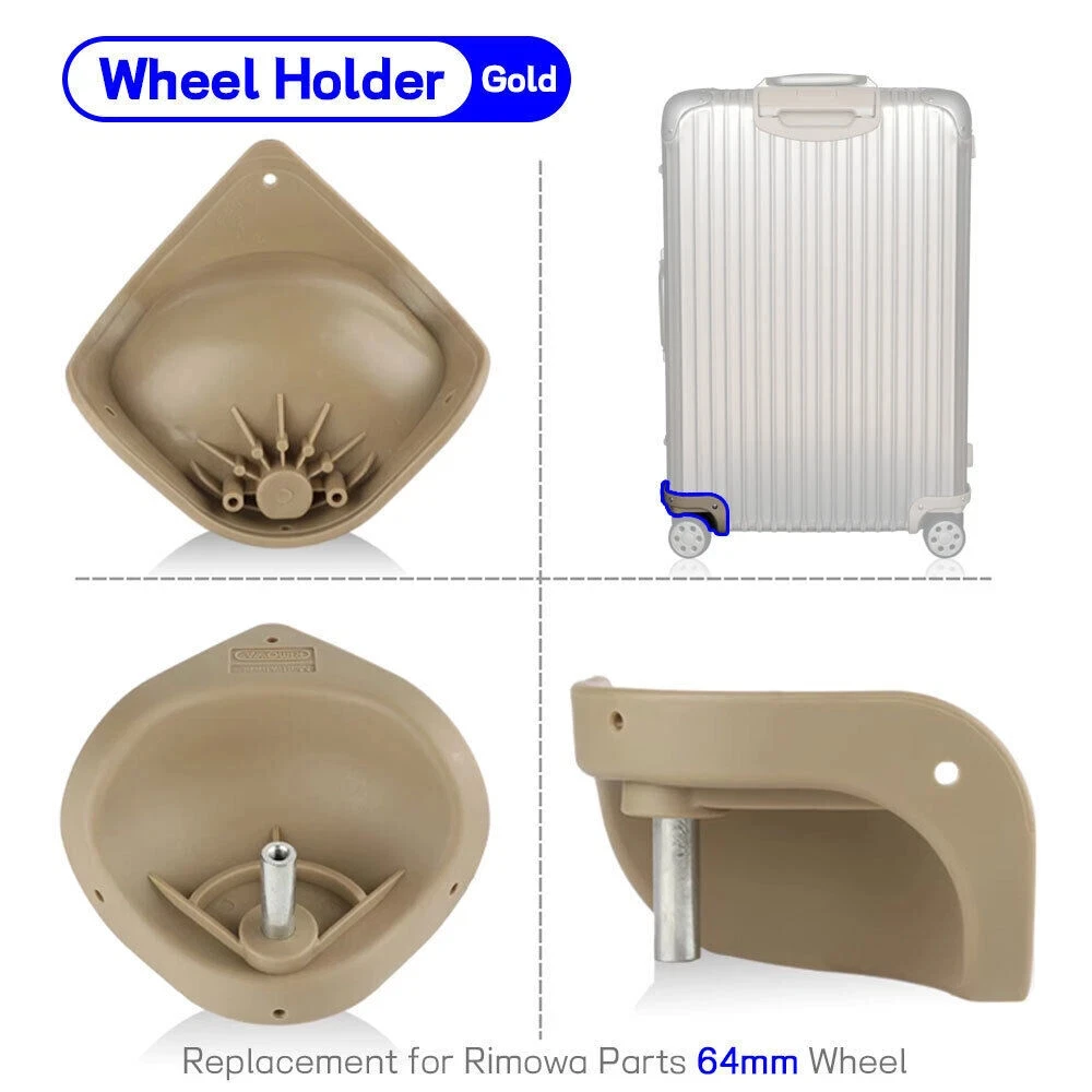 

Suitcase Wheel BASE HOLDER Arch for Rimowa Luggage Wheels Repair Fixed Bace Accessories Replacement