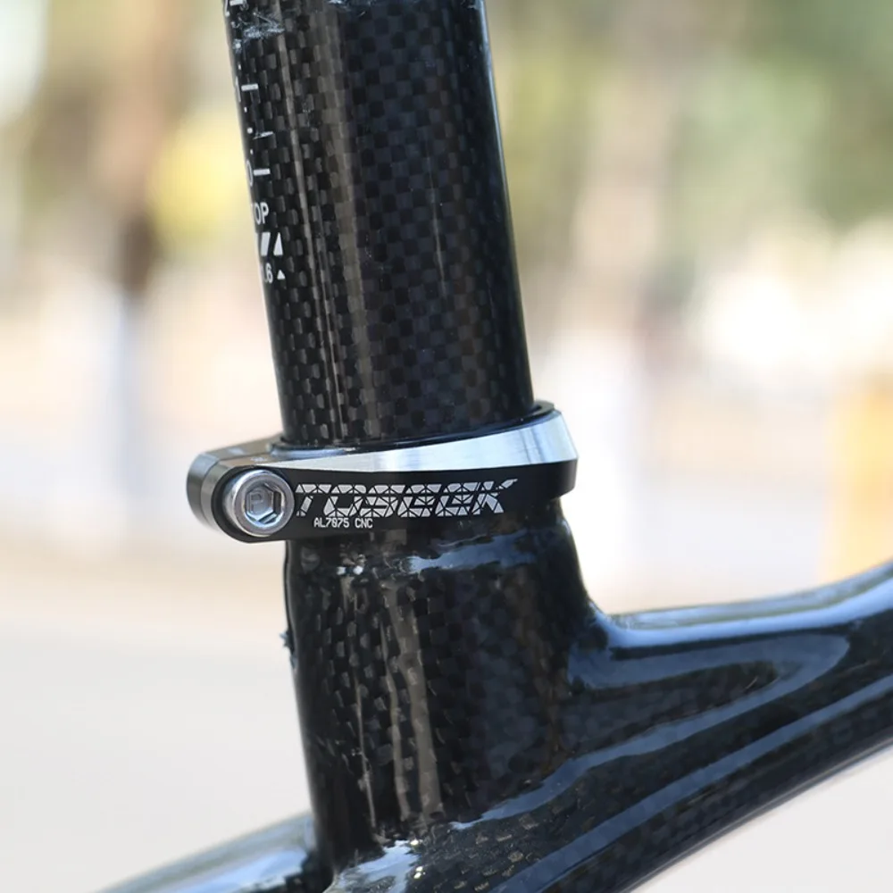 

Drop Ultralight Bicycle Accessories MTB Road Bike Quick Release Fixing Clip Buckle Bike Seat Post Clamp Bicycle Seatpost Clamps