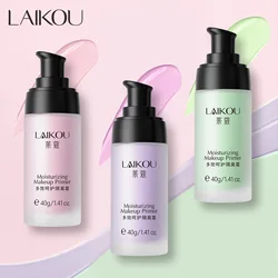 LAIKOU 3 Colors Face Smooth Primer Make up Base Pores Invisible Brighten Dull Skin Color Cream Cover Makeup BB Cream