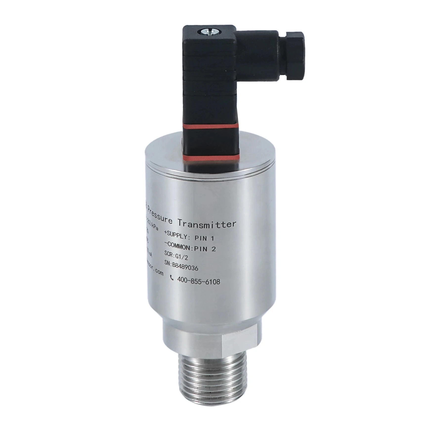 Ip65 Protection 4~20madc Dies el Fuel Tank Capacitance Oil Level Sensor Ceramic Capacitor Type Fuel Level Sensor