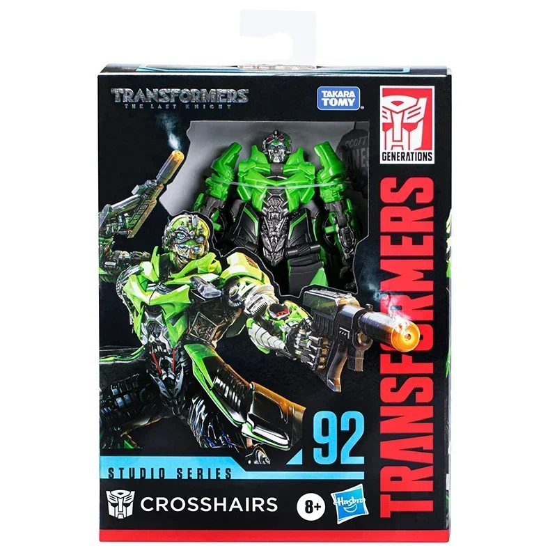 Hasbro Transformers Studio Series Deluxe SS92 Crosshairs Robot Anime Figure Action Model Collectible Toys Gift