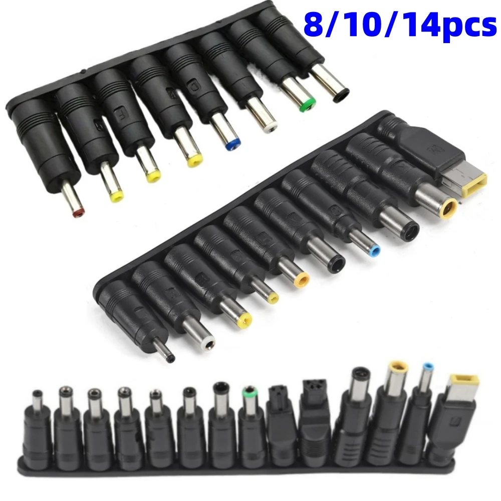 DC-Adapter-Steckverbinder DC-Hohlstecker Netzteiladapter 5,5x2,1 mm Buchse auf Stecker Adapteraufsatz für Monitor Webcam Router Laptop