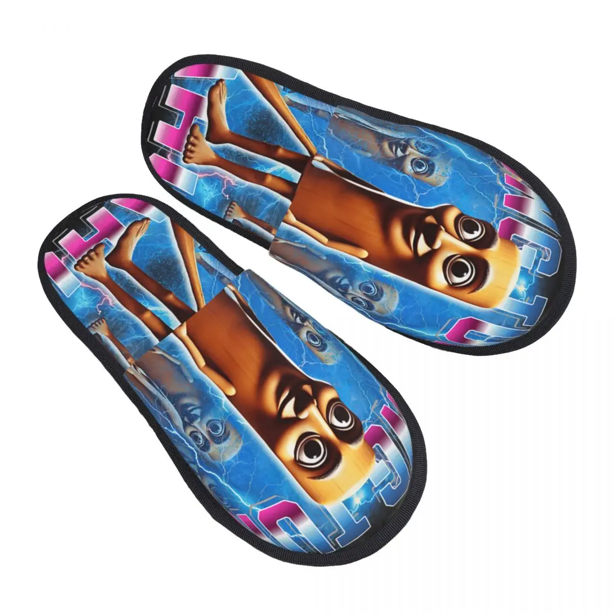 

Tung Tung Tung Sahur Домашние тапочки Женские удобные тапочки из пены с эффектом памяти Забавный мем Итальянские тапочки Brainrot для спальни