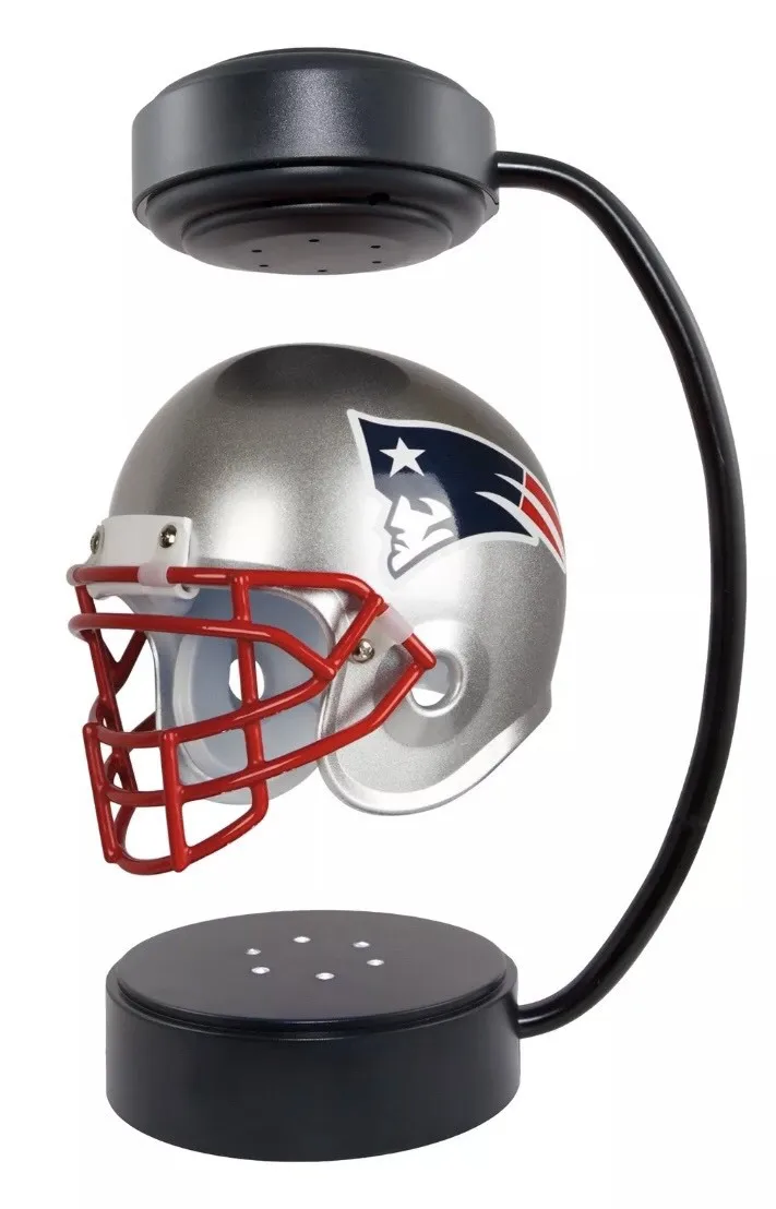 

ALL 32Team Collectible Levitating Helmet with Electromagnetic Stand Creative Hover Helmets Magnetic Suspension Decor for Sport