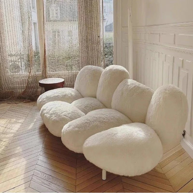 Divano creativo in lana