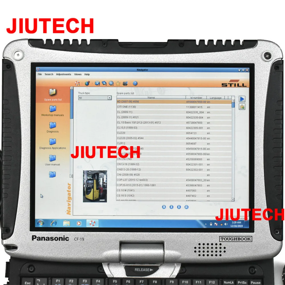 for Judit Incado Box JUDIT 4 Jungheinrich Linde canbox doctor lidos Still steds forklift truck diagnostic tool+Thoughbook cf19