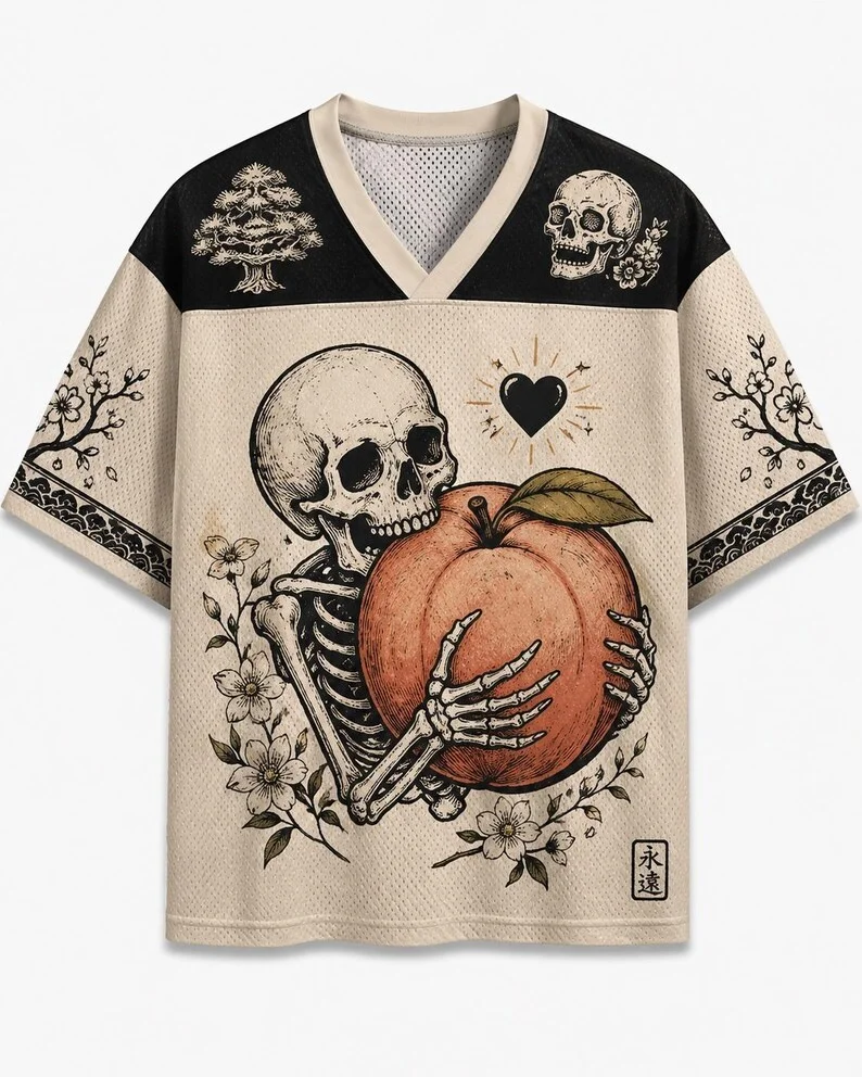 2026 New Halloween Retro Gothic Dark Neutral Shirt, Retro Witch Cat Moon Pattern Fashionable, Trendy, Breathable, Festive Queue