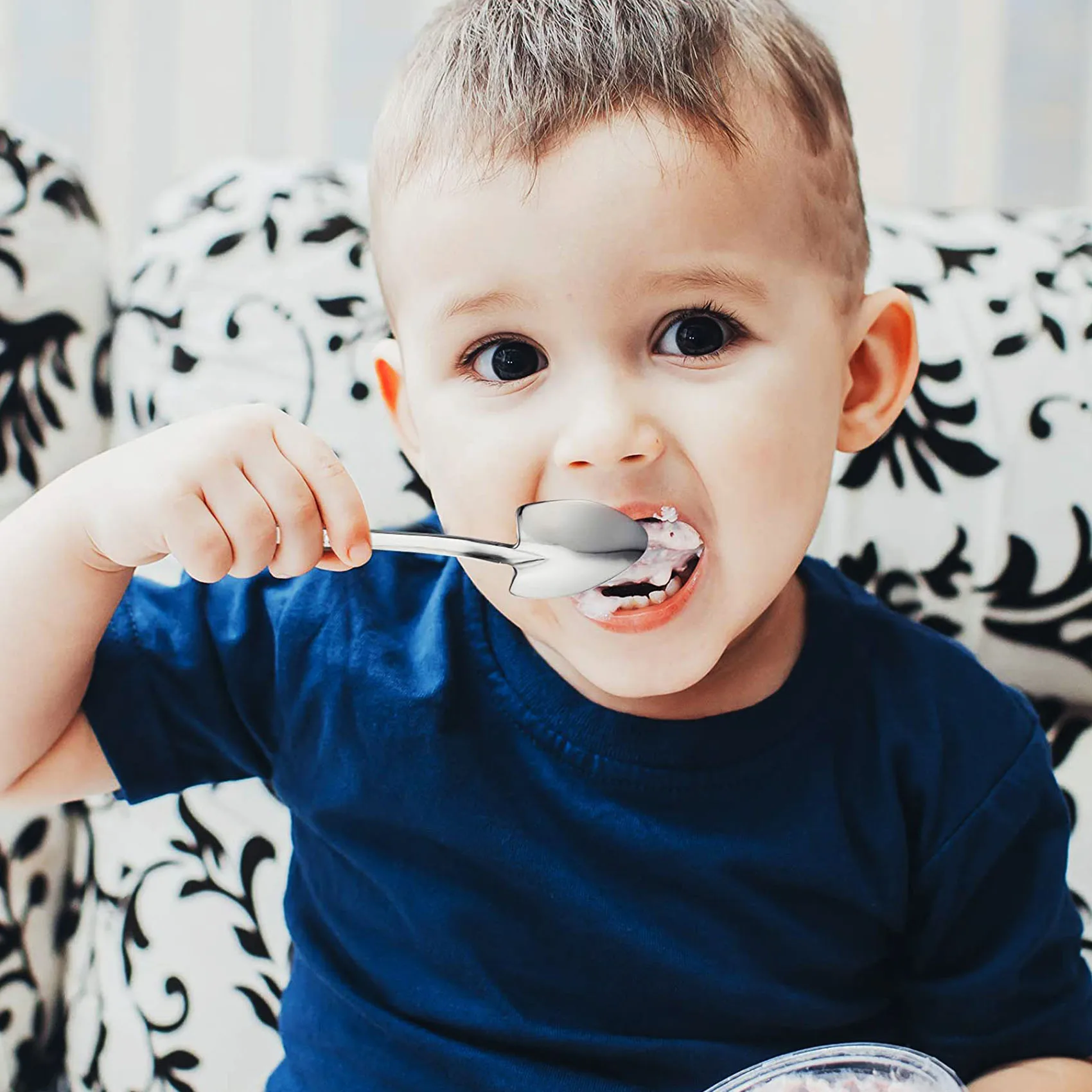 9 Stuks Schep Lepel Vork Schep Koffie Lepel Handvat Dessert Lepel Ijs Lepel Schep Vorm Vork Fruit Vork