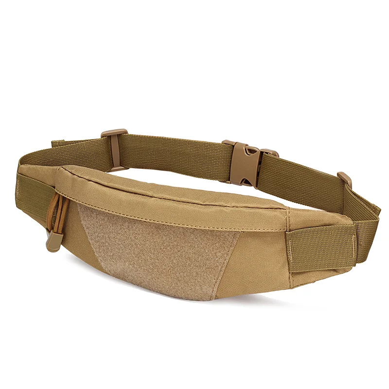 Pequeno saco de fanny militar para homens, bolsa antiroubo, cinto de nylon, quadril bum, cintura peito, motocicleta equitação, assalto, alta qualidade