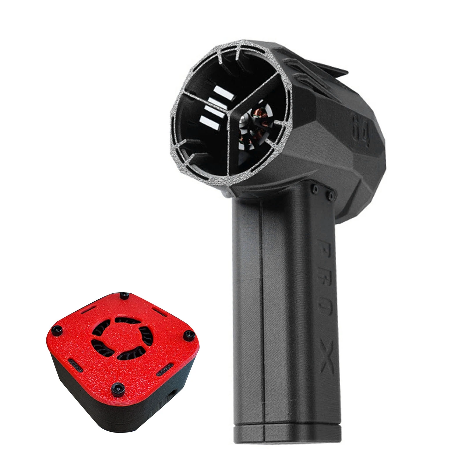 

Turbo Fan Blower 1500g Thrust Stepless Speed Regulation Powerful Turbofan 350km/h Wind with SOS Ambient Light for Car Drying