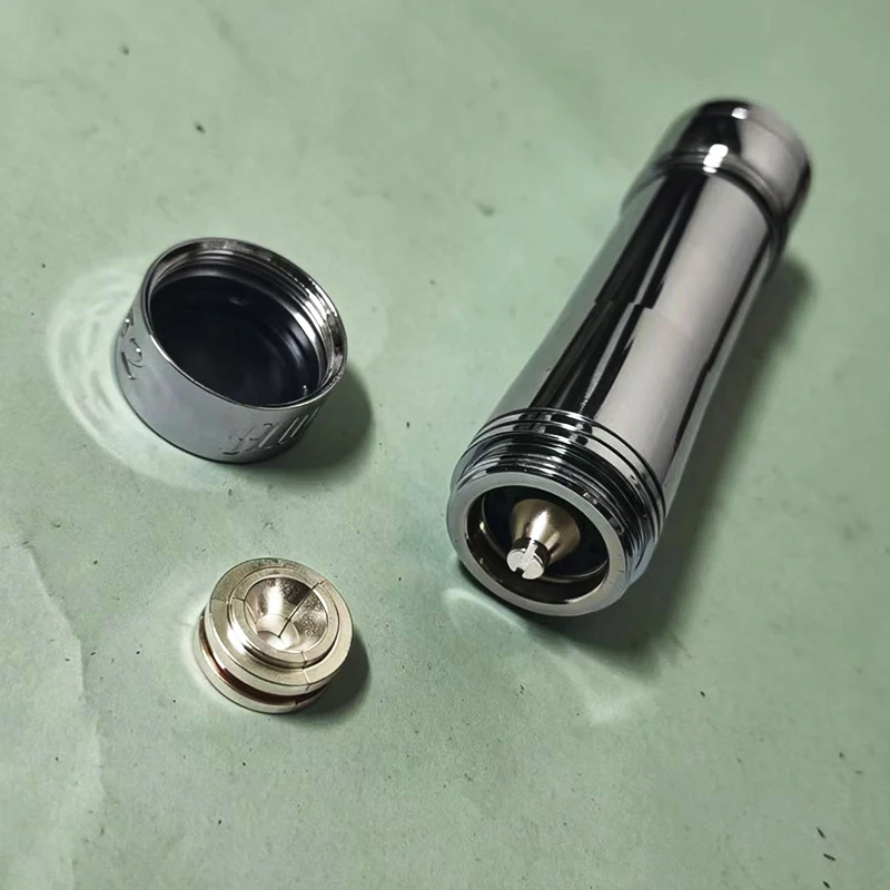DIY Nashed Admiral mech mod 25mm 20700 Mekanik Mod (dahil değildir) 18650 yedek parçaları için Delrin Kaplı Boru