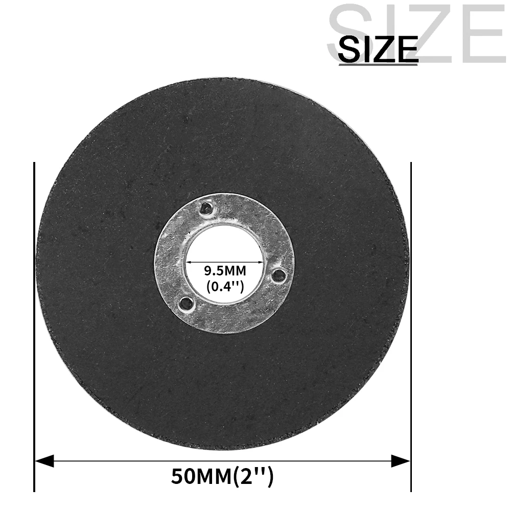 Meule de 2 pouces, disque de coupe en résine, feuille de coupe émeri, disque de polissage pour Mini meuleuse d'angle