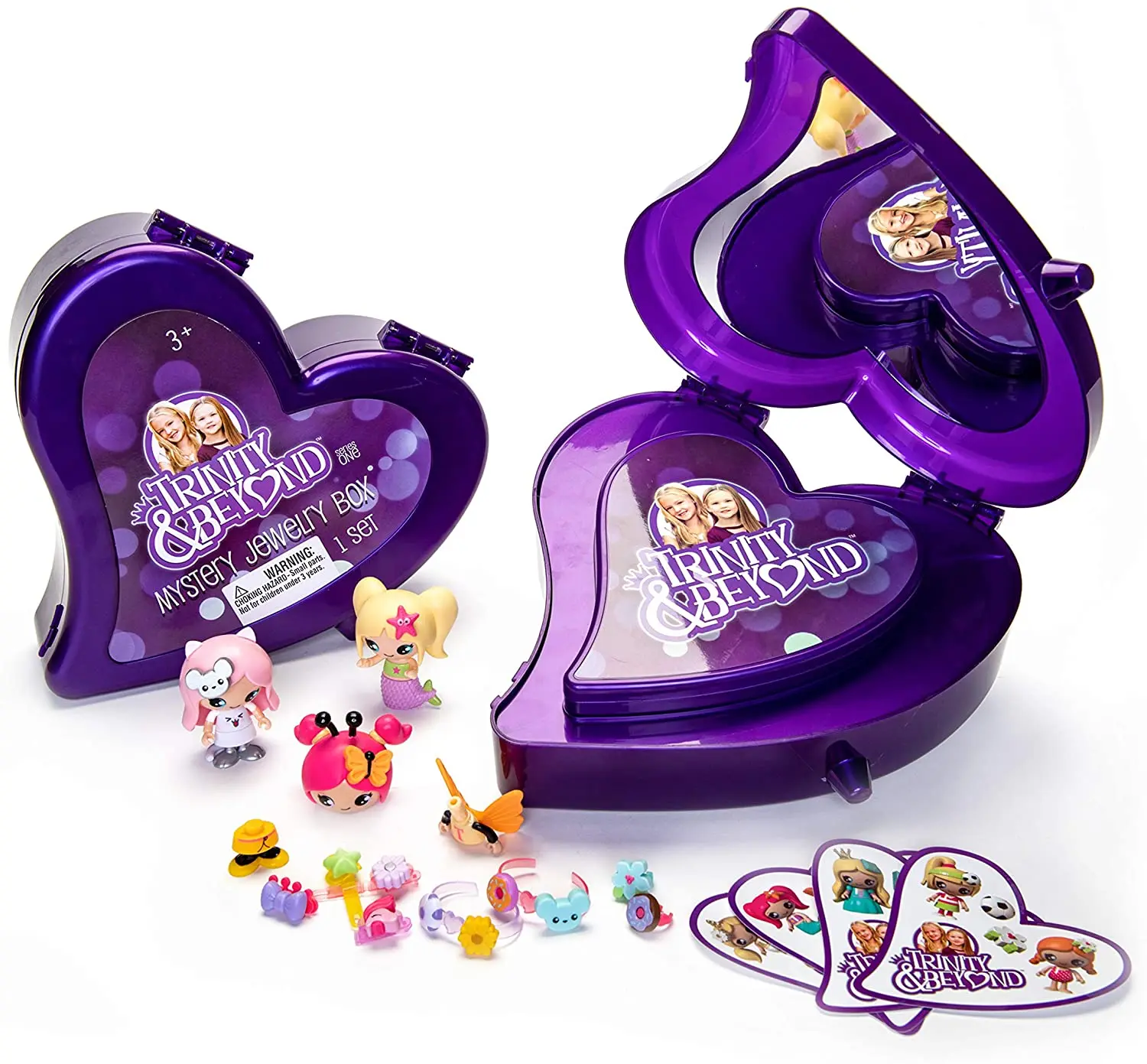 Original Trinity & Beyond Toys Doll Might Mystery Heart Surprise Pack Gift Set for Girls Children Toys Secret Surprise Box Dolls