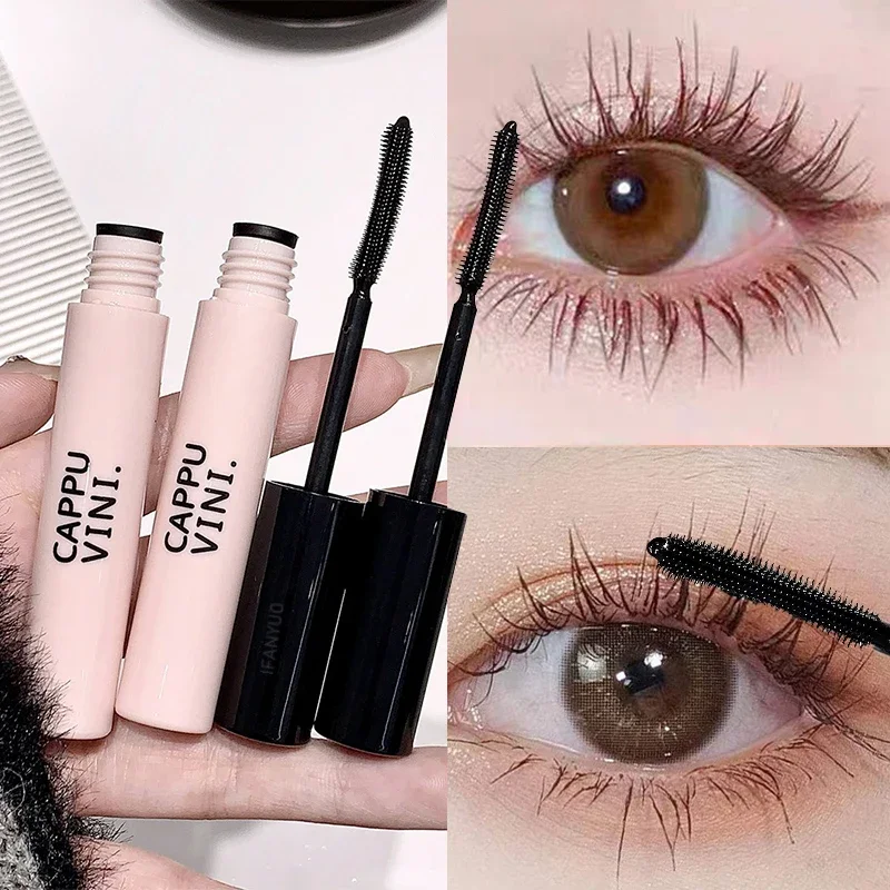 Mascara per estensione ciglia ciglia marrone nero Allungamento 3D Curling naturale Pennello per ciglia Trucco di bellezza Mascara a lunga tenuta