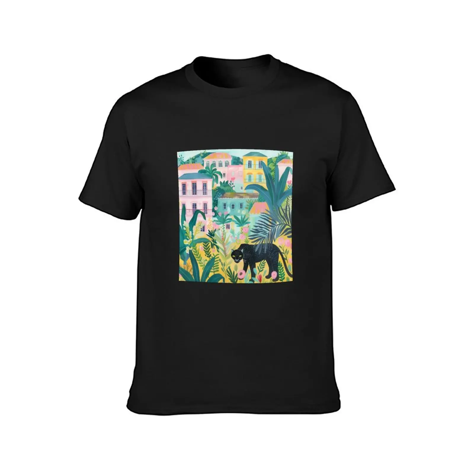 Tropical Hideaway T-Shirt customizeds oversizeds heavyweights t shirts for men graphic