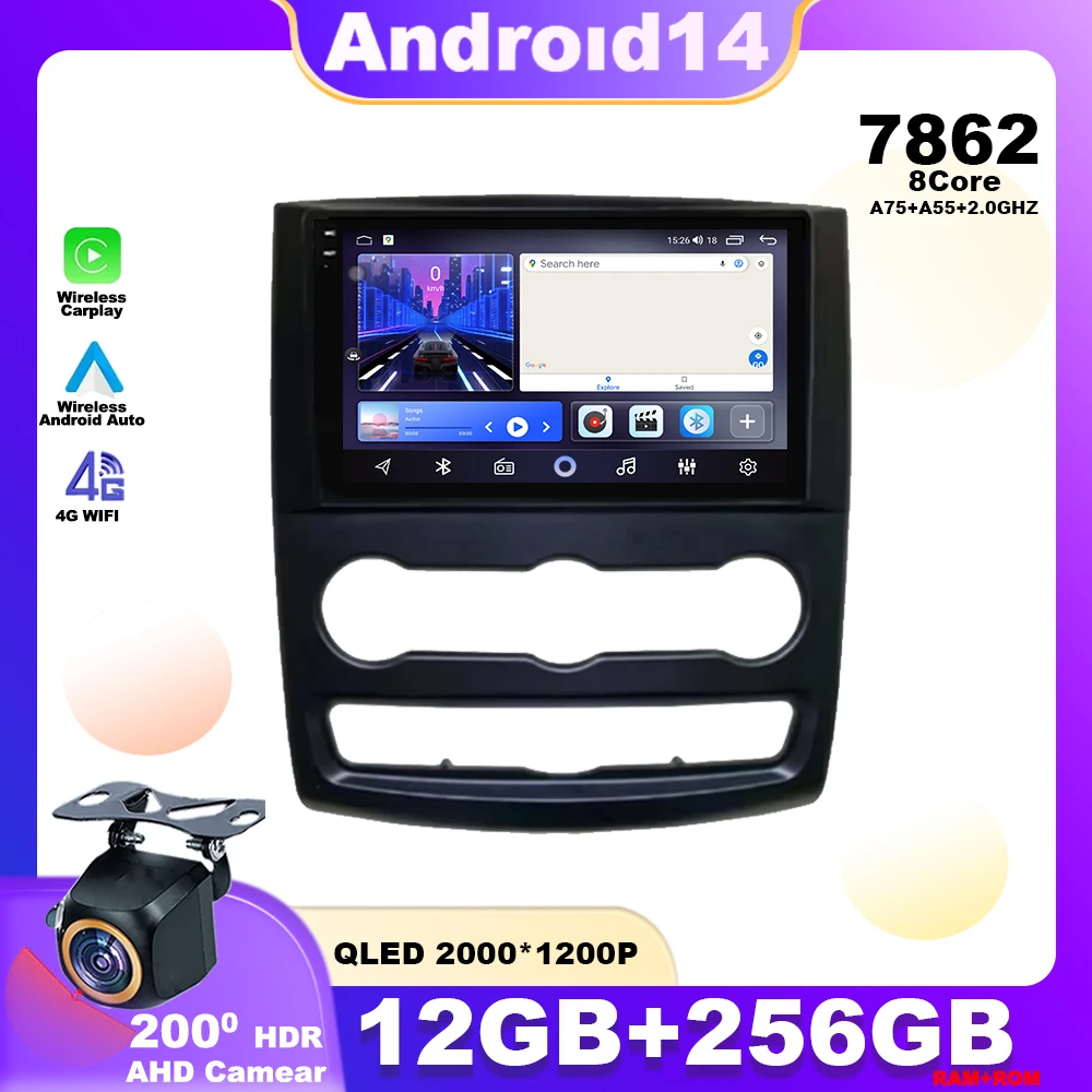 

Android 14 For Mercedes Benz Sprinter 2009 Car Radio Multimedia Player Navigation GPS Stereo Wireless Carplay QLED Screen 7862