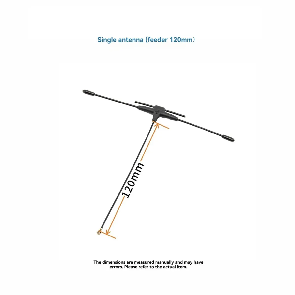 

Цифровой приемник Digital Essentials для BAYCK UR100 ELRS 2.4G/900M Dual Band ExpressLRS RX с 120-мм T-образной антенной для FPV дронов