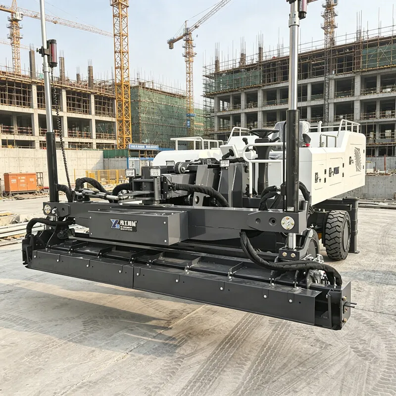 Customized Ride On Laser Screed – Full Hydraulic Concrete Floor Leveling Machine, Self-Propelled, High Output, CE