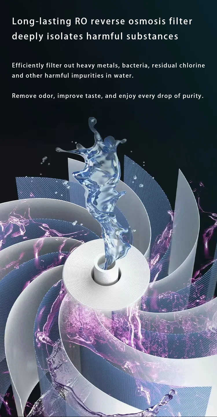 High End TDS RO 800GPD Water Purifier Water Filter With Alkaline ph 8 HOME