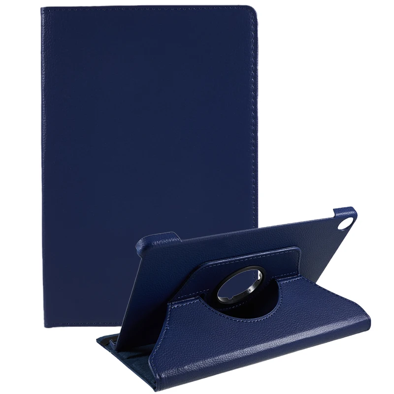 

For Lenovo Tab M10 (Gen 3) TB-328FU PU Leather Case 360-Degree Rotating Cover with Elastic Band