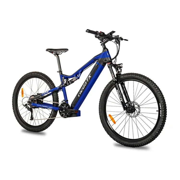 Electric Bicycle Heda-TX19 1000W 48V19.2AH Hydraulic Brake E-Bike Full Suspension 27 Speed ​​No Transmission T1 Electric Bike