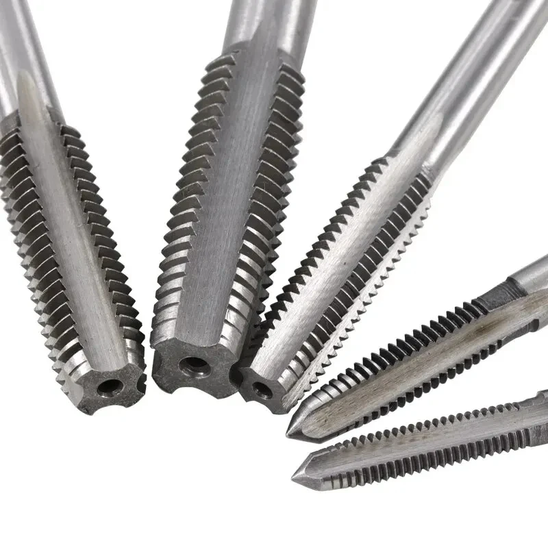 7pc M3-M12 Hand Tap Square Shank Pointed Straight Groove Thread Tapping Internal Thread Tapping Tool Set image 5