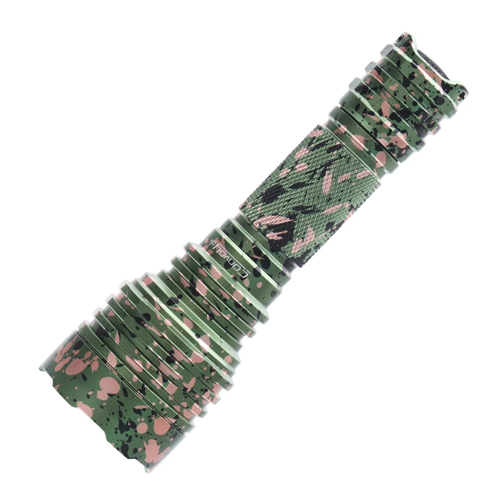 Convoy C8+ with SFT40 Led Flashlight High Powerful Torch 18650 Flash Light Camouflage Tactical Linterna Camping Latarka view 4