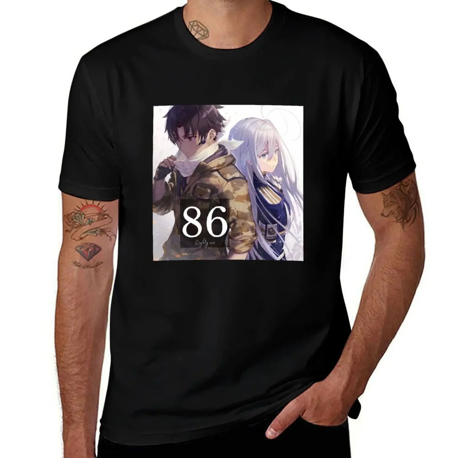 Understanding The Background Of 86 Anime T-Shirt gifts for boyfriend Louboutins anime men t shirt