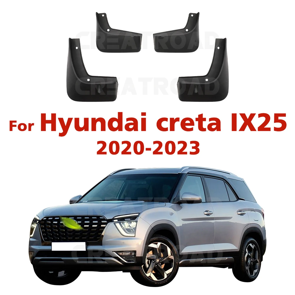 Dla Hyundai creta IX25 2020 2021 2022 2023 Błotnik Błotnik Błotnik Błotnik Błotnik Błotnik Błotnik Akcesoria samochodowe