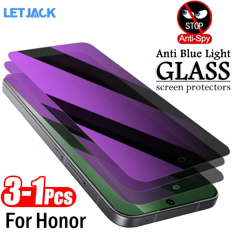

1-3 шт., защита от синего света + защитная пленка для экрана Honor Magic8 7 4 Lite GT Pro, закаленное стекло для Honor Win RT X70 X8a X7a
