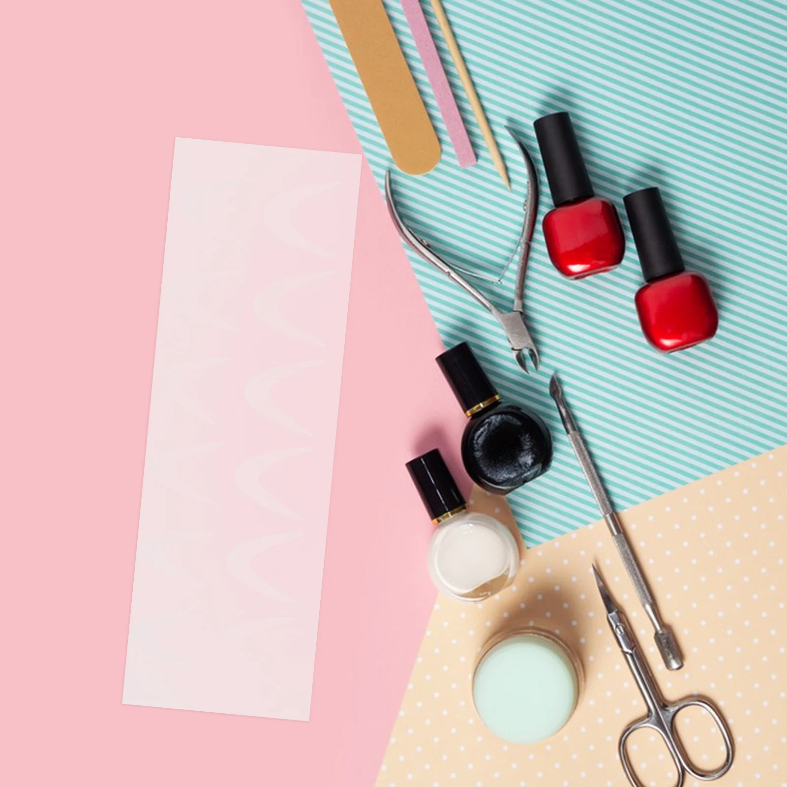 

Silicone French Manicure Film Extended Stickers No Sanding Required Adjustable Length Soft Comfortable Professional Finish