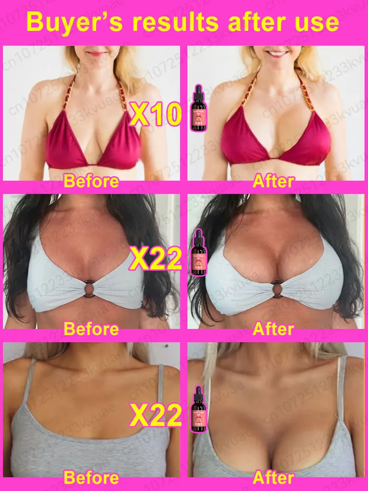 Breast Enlargement Enhancement Serum Firming Lifting Plumping Enhancing Natural Bust Volume Nourishing Tightening Contouring