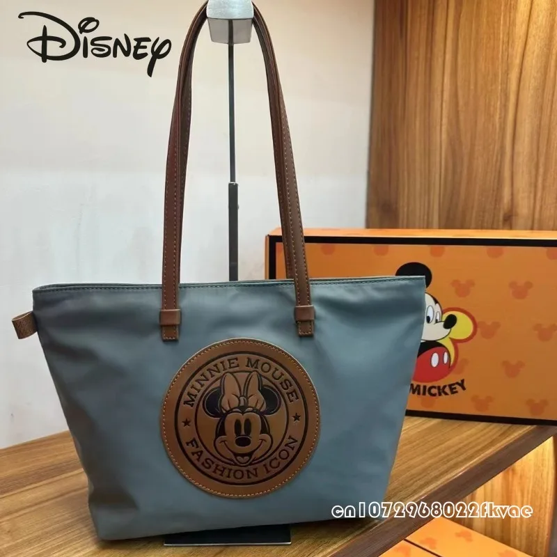 Disney's New Women's Shoulder Bag Is A Fashionable Commuting High-capacity Women's Handbag, Cartoon Casual Women's Shopping Bag