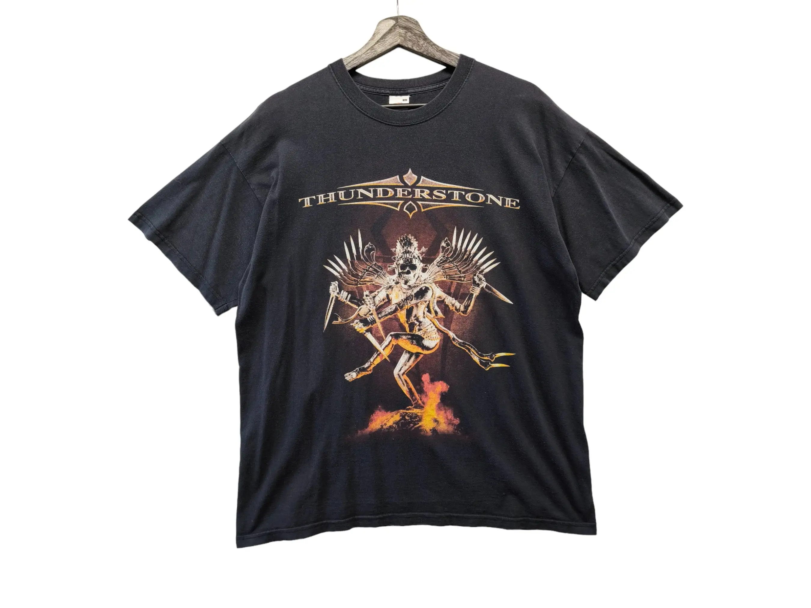 Thunderstone أعطنينا الأدوات المعدنية الفرقة تي شيرت خمر حجم L #1