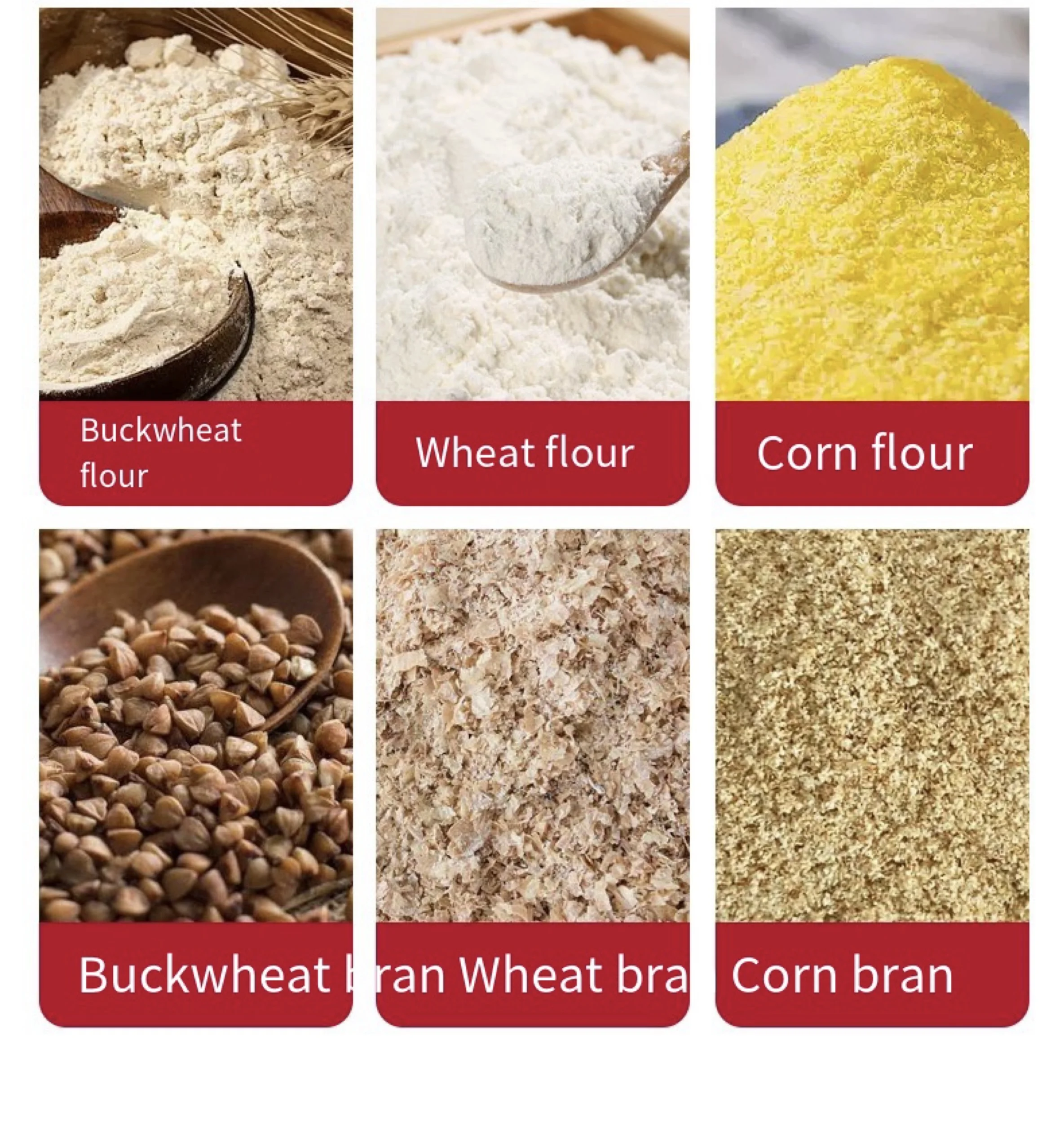 Mesin Penggilingan Tepung Baja & Jagung Multifungsi Berkualitas Tinggi Mesin Penggiling Listrik Penggunaan Rumah Baru Untuk Pembuatan Bubuk Pertanian