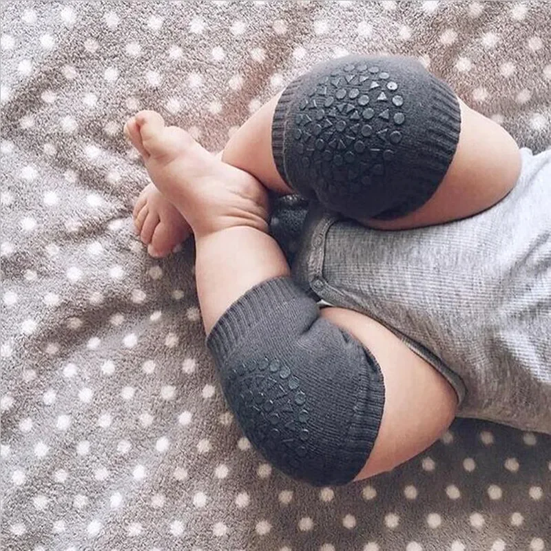 Baby Knee Pads Crawling Safety Kids Crawling Elbow Cushion Baby Leg Warmers Infant Anti-Slip Knee Gaiters Protector for Children